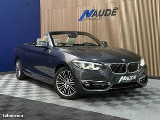 bmw serie 2 220d f23 190 ch cabriolet bva luxury phase 2 - origine france