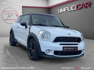 mini paceman r61 143 ch cooper sd pack red hot chili garantie 12 mois
