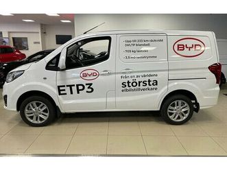 byd etp3 50.3 kwh l1 lastvikt 705 kg och 3,5 m3