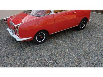 1962 glas goggomobil t250 rouge manuel, 4 vitesses condui...