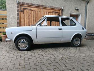 fiat 127 1 serie 1974 chrom h zulassung oldtimer prima serie