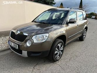 škoda yeti 2.0tdi,81kw,čr,ambition,tažné,bez koroz
