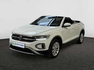 new t-roc cabrio style 1.0 opf 81 kw (110 ch) 6 vitesses manuel