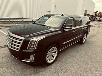 used 2015 cadillac escalade esv platinum fully appointed