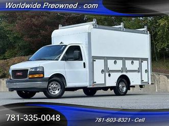2020 gmc savana 3500 12' dejana utility service body 9900 gvw #14790
