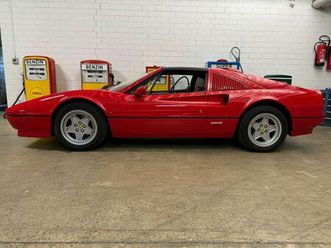 ferrari 328 edition all dark red