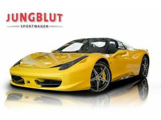 ferrari 458 spider + carbon + lift
