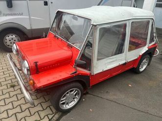 austin mini moke mit h kennzeichen und neuer hu