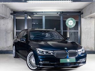 bmw 750 li xdrive exclusive - v8 4.4 - 450ch - parfaitement optionnée - configuration unique - suivi 100% bmw - 750li - g11 / g12 - série 7