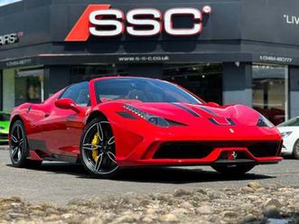 ferrari 458 4.5 speciale a spider f1 dct euro 5 2dr