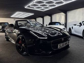 2018 jaguar f-type 3.0 v6 r-dynamic convertible 2dr petrol auto euro 6 (start/stop) (340 ps) convertible...