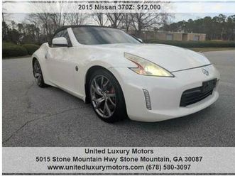 2015 nissan 370z roadster touring 2dr convertible