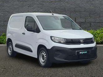2024 vauxhall combo 1.5 turbo d 2300 prime panel van 5dr diesel manual swb euro 6 (start/stop) (100 ps p...