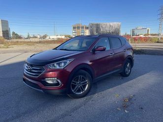used 2017 hyundai santa fe sport 2.4 fwd