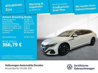 arteon shooting brake 2.0 tdi dsg 4m r-line ahzv led navi kamera