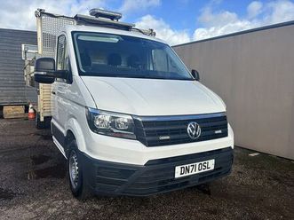 2022 volkswagen crafter 2.0tdi cr35 lwb startline (140ps)(eu6d) flatframe chassis cab