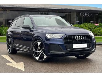 2021 audi q7 50 tdi quattro black edition 5dr tiptronic