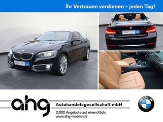 bmw 230i steptronic cabrio luxury line sport aut.
