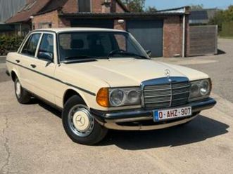 ② mercedes w123 automaat diesel 240d — oldtimers & ancêtres — 2ememain