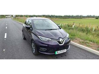 21/71 renault zoe gt edition 100kw rapid 15988 miles 1 owner owned battery