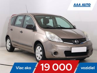 nissan note 1.4, sr,2.maj, serv.kniha, klíma
