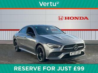 1.3 cla250e 15.6kwh amg line night edition (premium plus) coupe 8g-dct euro 6 (start/stop) 4dr