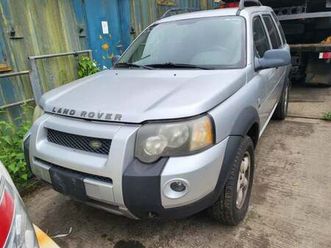 left hand drive land rover freelander, auto, petrol. please read description