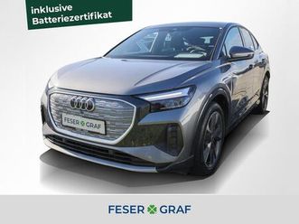 audi q4 e-tron sportback quattro 220kw led wärmepumpe