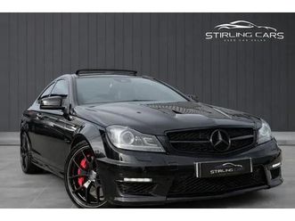 mercedes-benz c class 6.3 c63 v8 amg edition 507 coupe 2dr petrol spds mct euro 5 (507 ps) coupe 2014, 41390 miles, £39989 - 32932374 - exchangeandmart.co.uk