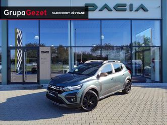 dacia sandero stepway polski salon, fabryczne lpg, dwa komplety opon