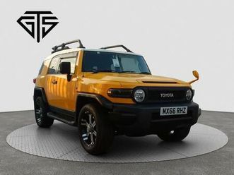 toyota fj cruiser color package 4wd suv petrol automatic