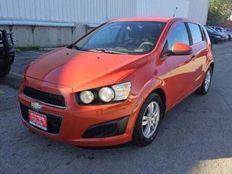 2012 chevrolet sonic 2lt