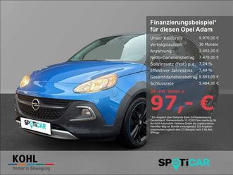opel adam rocks faltdach freisprech lederlenkrad shz