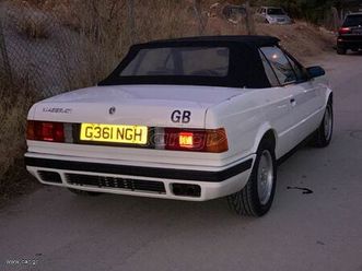 maserati biturbo 1991 spyder zagato