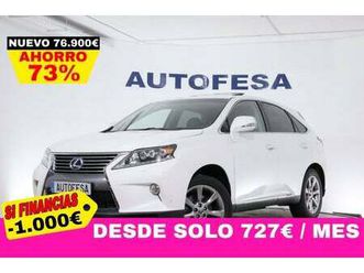 lexus rx 3.5 v6 awd president auto 299cv 5p # techo ele,cuero,navy