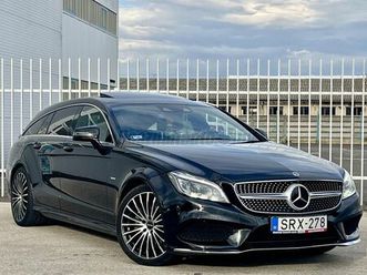 mercedes-benz cls-osztály cls 350 d 4matic 9g-tronic shooting brake. kevés km!