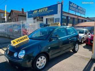 a saisir polo 1.2 mpi essence 46.500kms clim 1ere main garantie 1 an possible 3 ans