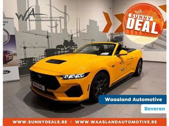 mustang cabrio - 5.0 v8 446 pk - manueel