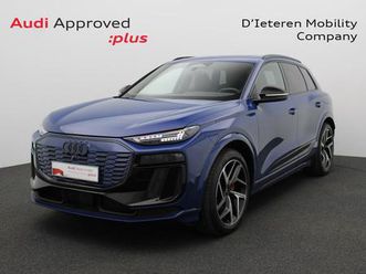 audi q6 e-tron s-line e-tron 55 e-tron 387 pk / leder / open dak / camera / apple carplay