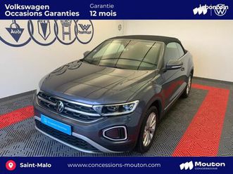 volkswagen t-roc cabriolet 1.5 tsi evo 150 start/stop dsg7 style