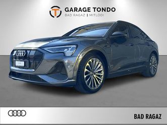 e-tron sportback 55 s line quattro