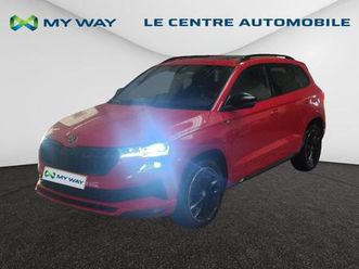 skoda karoq karoq sportline 1.5 tsi 110kw (150ch) dsg7