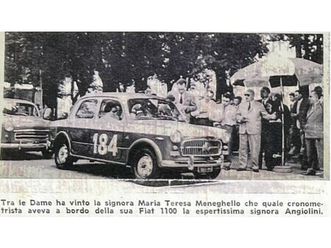 1956 fiat 1100 multicolore manuel, 4 vitesses conduite à...