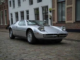 maserati merak - 3000 v6 l fully restored l official show-car 1975