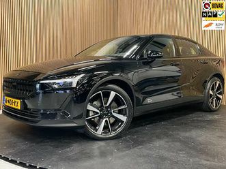 polestar 2 long range single motor 78 kwh|90,8% soh|black edition|memory|camera|stoel-,stuurverw.|acc|incl.btw|1e eig|nl-auto|nap|