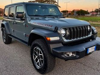 jeep wrangler unlimited 2.0 turbo rubicon auto conto vendita