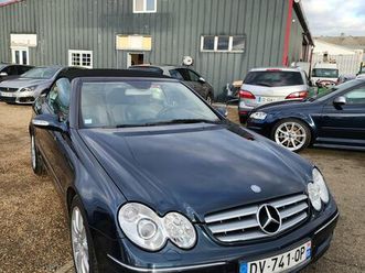 mercedes clk cabriolet 3.0cdi v6 224cv faible kilometrage en excellent etat