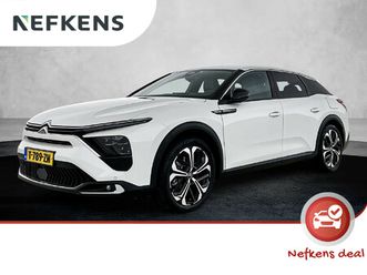citroen c5 x business plus 1.6 plug-in hybrid 225pk automaat | navigatie | achteruitrijcamera | leder/kunstlederen comfortstoelen | head-up display | stoel- en 