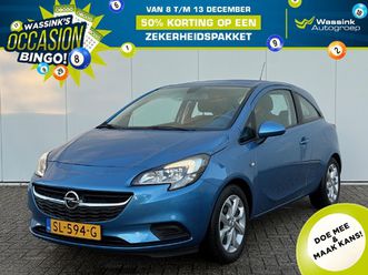 opel corsa 1.4 90pk 3d online edition | cruise control | sensoren | city steering | navigatie | climate control | ac | dab |