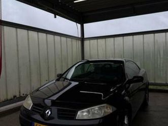renault mégane 1.6 16v autcom cabrio aut 2005 zwart — renault — marktplaats